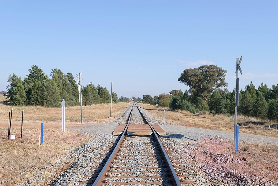Railroad Tracks - Crossroads