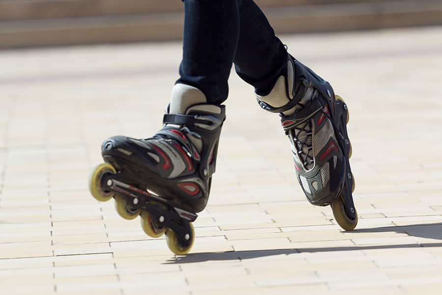 Picture of girl rollerblading
